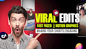 do short form viral video editing for instagram reels and tiktok with captions