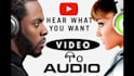 convert any your video mp4 youtube to mp3 in 24hrs, audio file format conversion