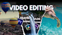 professionally edit your travel, vlog, gopro, drone videos
