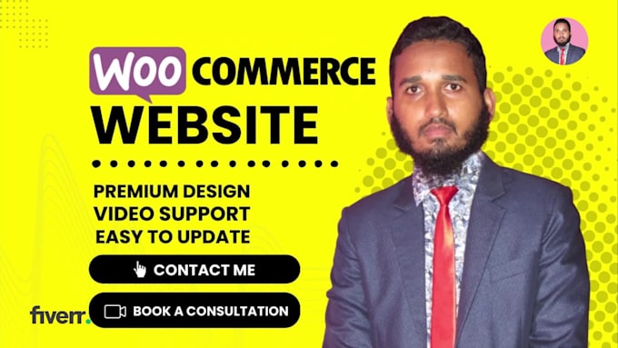 create an ecommerce website using woocommerce