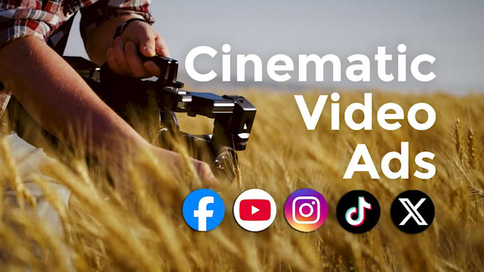 create cinematic video ads for youtube, tiktok, and instagram