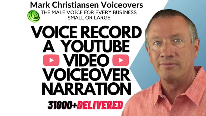 voice record a youtube video voice over narration