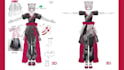 create 2d character design into a custom 3d vtuber avatar for streamers vrchat