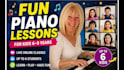 teach fun and interactive live group piano lessons online