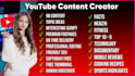 be your youtube video content creator