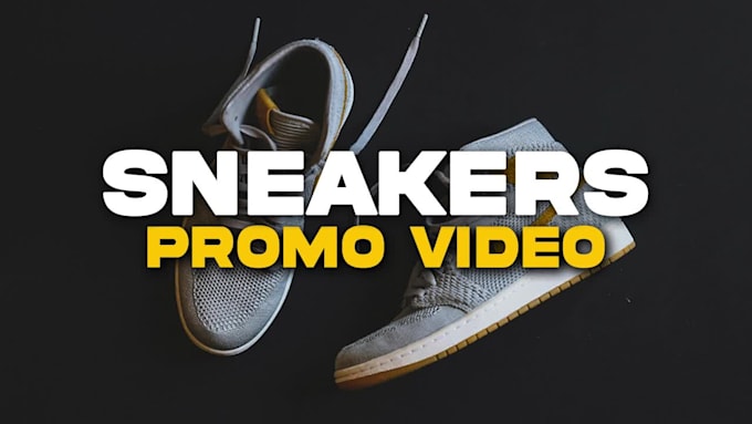 create shoes, sneakers promo video for instagram and tiktok