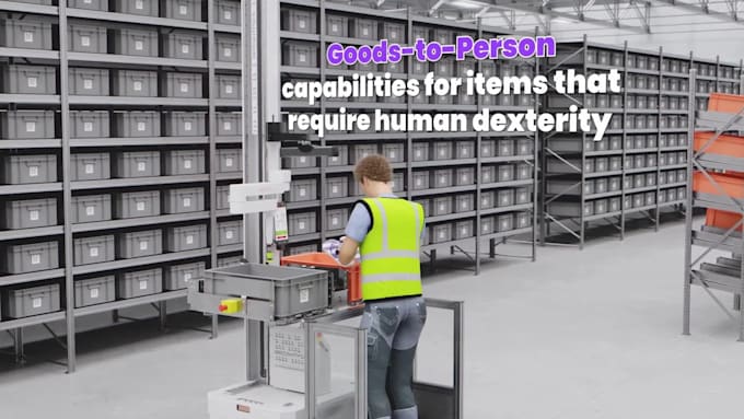 do 3d warehouse automation, robotics, industrial animation, logistics, factory