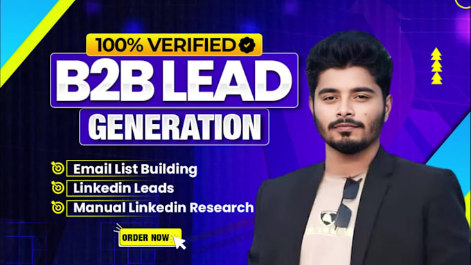 do targeted b2b lead generation, linkedin prospect list and email list building