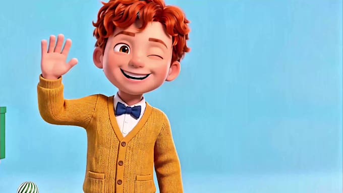 produce 3d kids animation videos, youtube kids learning videos, cocomelon style