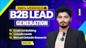 do targeted b2b lead generation, linkedin prospect list and email list building