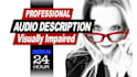 record audio description voice over for visually impaired