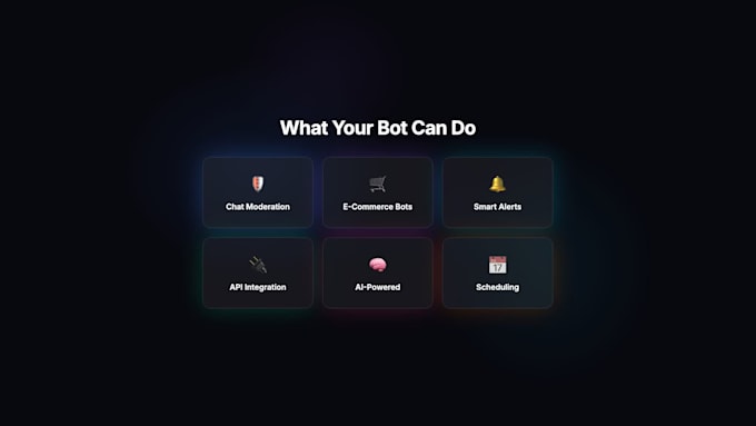 develop a custom telegram bot with python for your needs