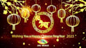 create a happy chinese new year 2024 dragon greetings video