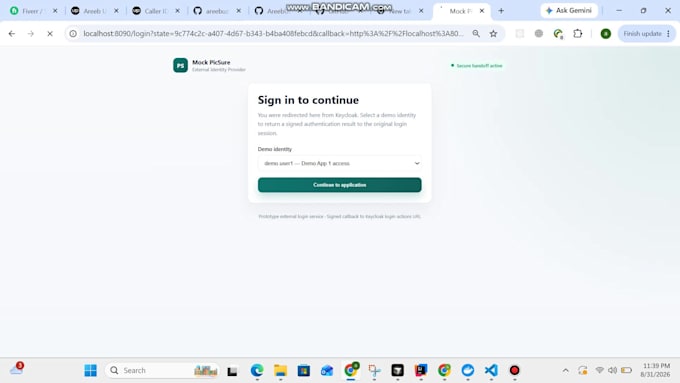 setup oauth sso with custom login themes