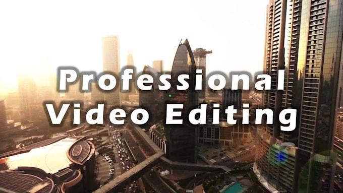do professional youtube video editing and video editing