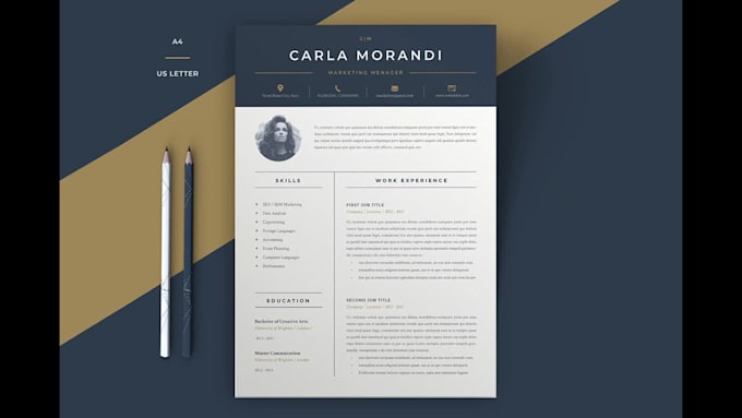 design and edit your resume, cover letter and linkedin