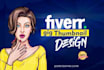 design fiverr gig image for new gig thumbnail