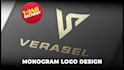 design custom monogram and lettering logo