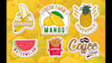design cute stickers and patch for you
