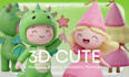 make 3d character modeling for games, toys, mascots, animation, and 3d printing
