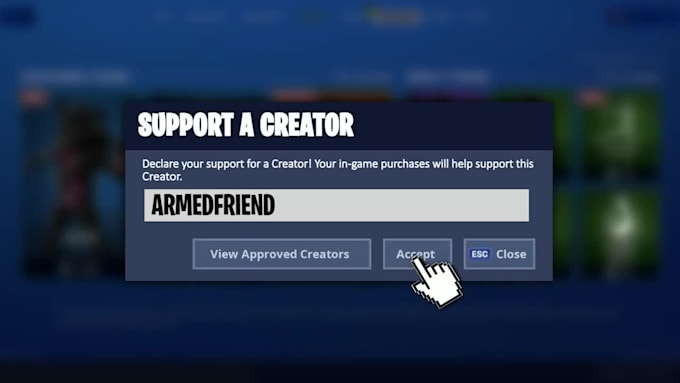 Create a support a creator code animation by Armedfriend | Fiverr