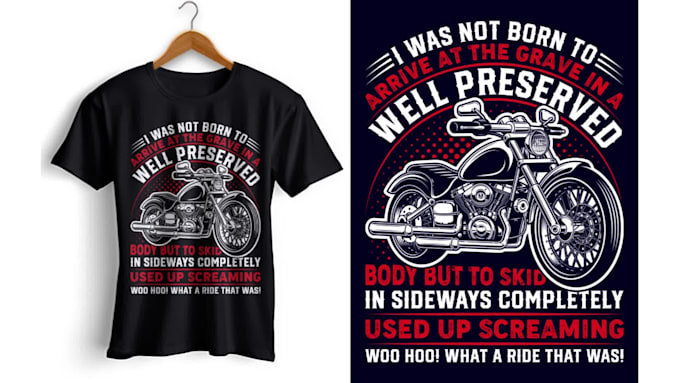 do trendy tshirt design for you within 24 hours