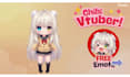 chibi vtuber live2d model