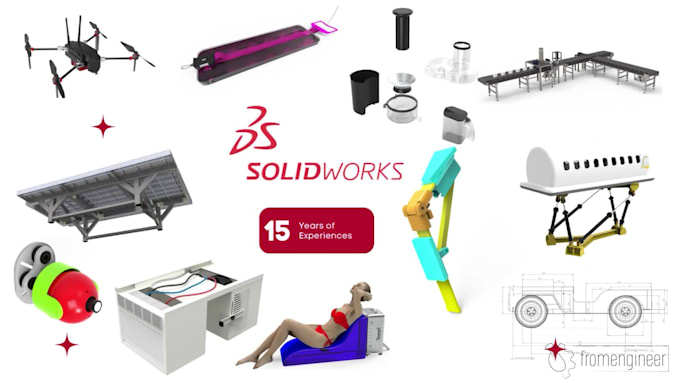 create 3d models and 2d drawings in solidworks