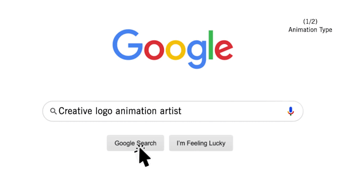 Create google search animation video with 2d animation by ...