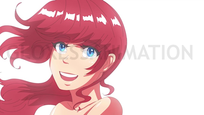 do japanese style fully colored 2d animations