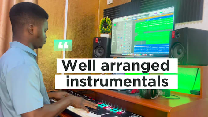 make or remake an instrumental in any genre