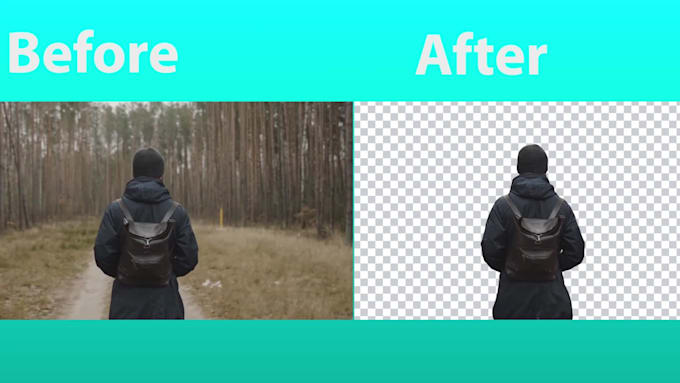 do rotoscoping, remove people from video and green screen