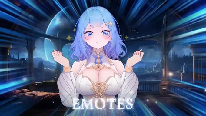 draw and rig 2d vtuber model, 3d vriod, live2d anima character for vtuber studio