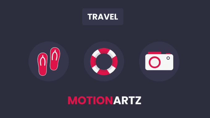 Create a custom animated icon set for your app or website by Motionartz |  Fiverr