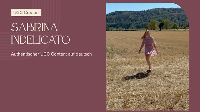 be your german ugc creator