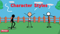 create stick figure animation or stickman animation