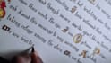 craft custom calligraphed handwriting for events names quotes in various script