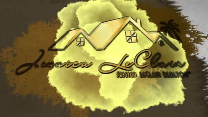 make professional real estate 3d logo intro animation