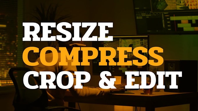 crop, resize, edit and compress videos