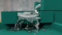 create 3d water simulation, 3d fluid simulation, 3d cgi animation, vfx 3d model
