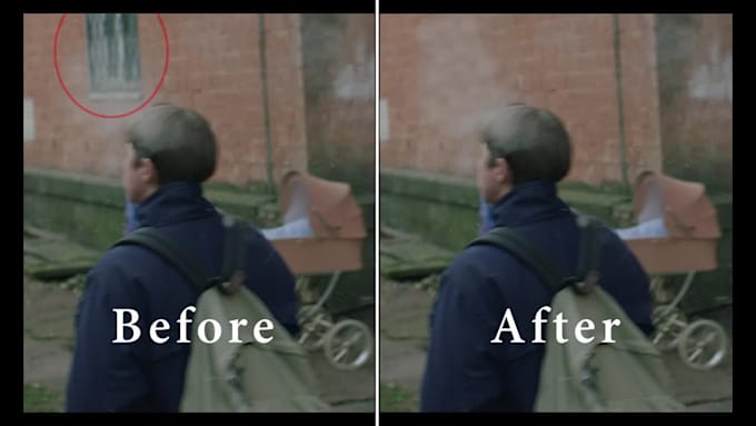 remove, cleanup unwanted objects from your video