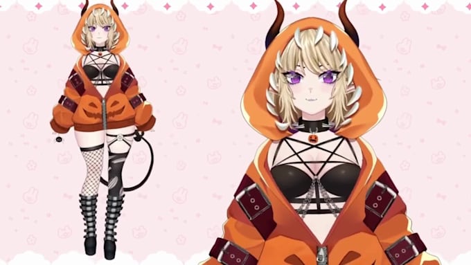 create and rig a live2d vtuber model for streaming