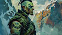 create character design, illustration and concept art