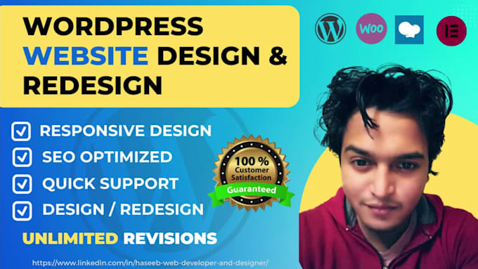 design responsive and secure wordpress website and redesign wordpress website