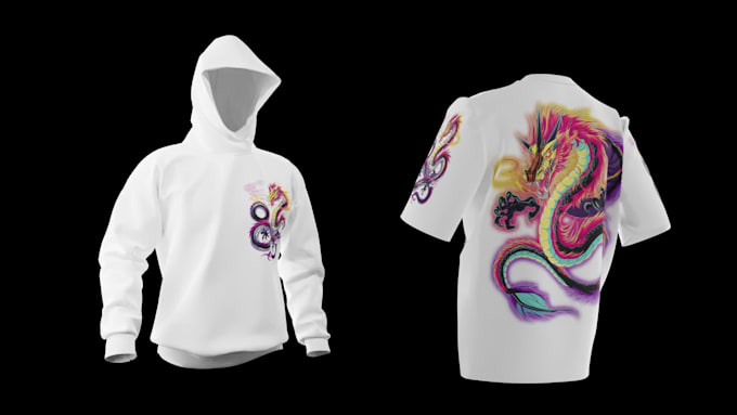 create 3d t shirt mockups animation video