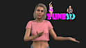 create realistic human 3d character animation