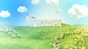 produce a blooming spring text 3d animation