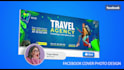 create facebook cover, twitter header, and any social media cover banner design