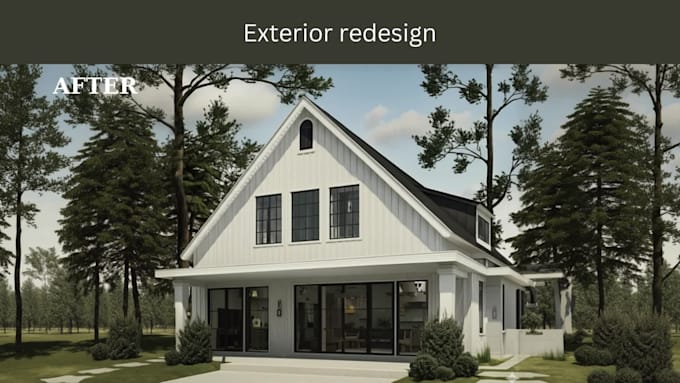 do 3d facade renovation for homes and storefronts