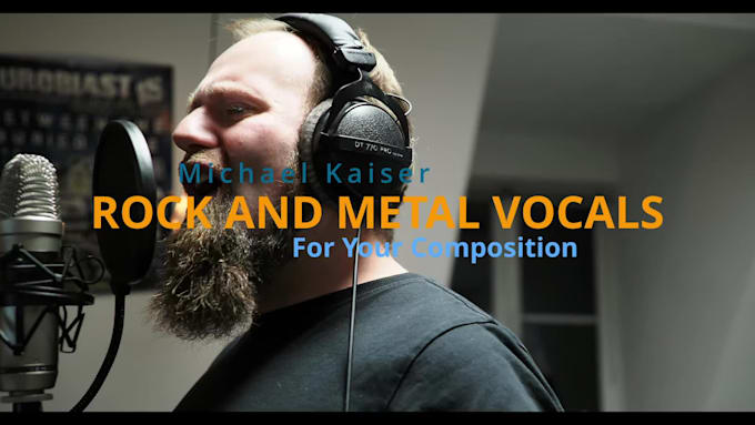 sing or shout over your metal or rock song